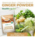 Healthworks Organic Raw Ginger Powder 1