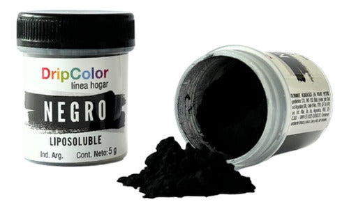 DripColor Colorante Comestible Liposoluble Negro 0