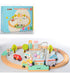 Generic Train Track Set in Wooden City (ak0079) 1