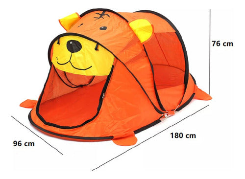 Foldable Kids Pop Up Animal Tent Playhouse Ball Pit Park Game 9