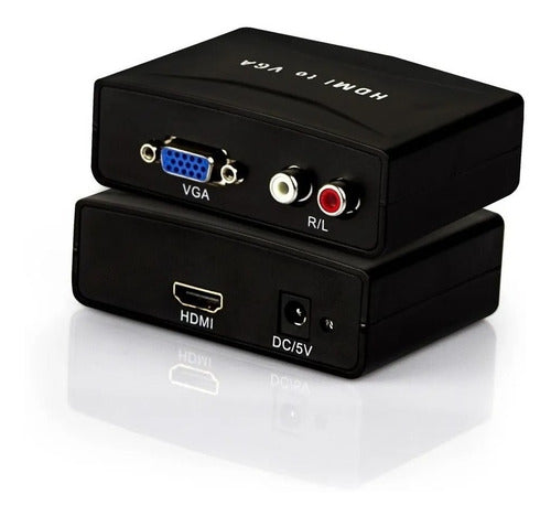 Generic VGA + L/R Audio to HDMI Female Converter 0