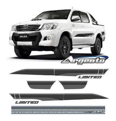 Calco Toyota Hilux Limited 2015 Degrade Juego Completo LG 0