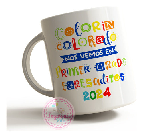Sublimation Templates for Mugs Graduates Colorful Class of 2024 1