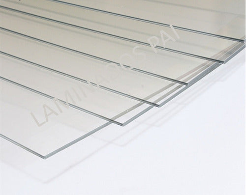 Placa Transparente Cristal Simil Acrilico 1mm De 1mt X 2mt 2