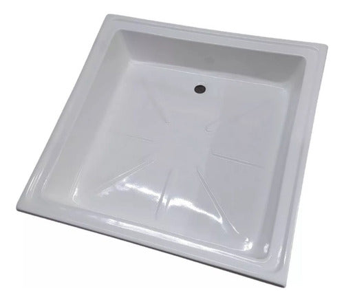 Vldmr Receptáculo Plato De Ducha Chico Baño 60x60 Fibra Blanco 0