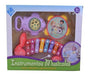 El Duende Azul Musical Set Xylophone Tambourine and Rattle Mt3 7442 Ttm 0