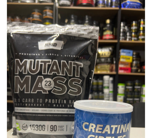 Star Nutrition Mutant Mass 1.5kg + Creatina Cibeles 150g 1