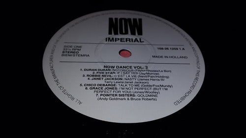 Now Dance 2 Vinilo Doble Con Maxis Holland Excelente 1987 2