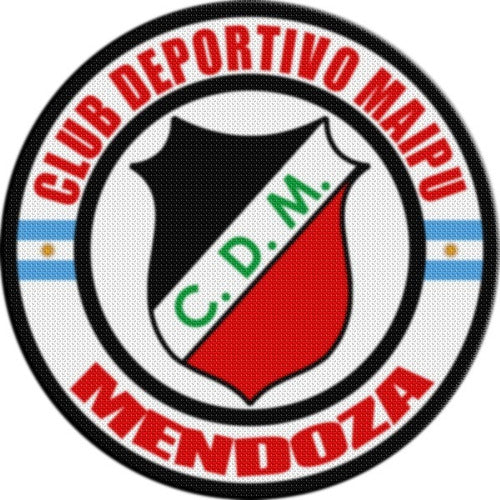 PasionDelHincha Termoadhesivo Escudo 7.5cm Deportivo Maipu Mendoza 7