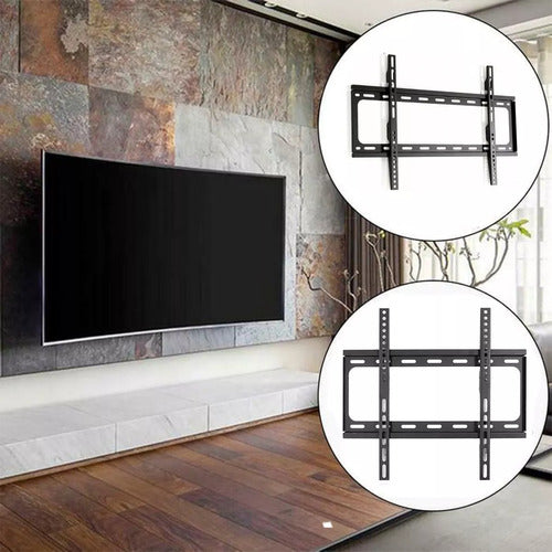 Soporte De Tv Pared Fijo 26 32 40 42 43 49 50 55 Pulgadas 1