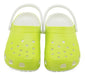 Crocs Classic Glow In The Dark Lima Brilla En La Oscuridad 3