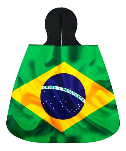 Lixeira Para Carro Em Neoprene Brasil Ln46 0