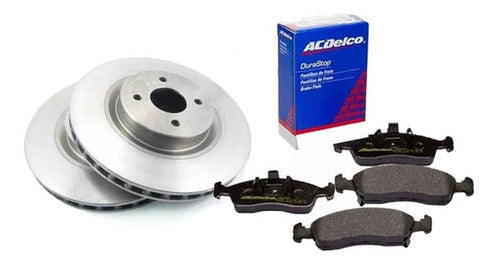 LARA ACDelco Brake Disc and Pad Set for Chevrolet Onix Prisma 0