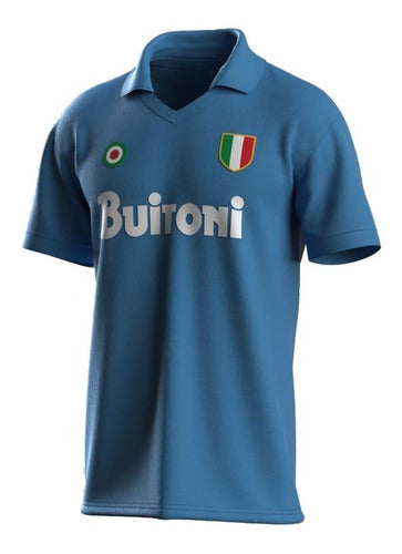 Napoli Buitoni Maradona Official Retro Shirt 0