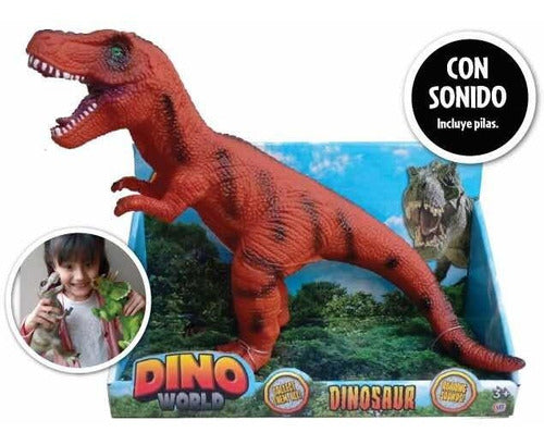 Kreker Super Dinosaurio Rex Gigante Con Sonido 0