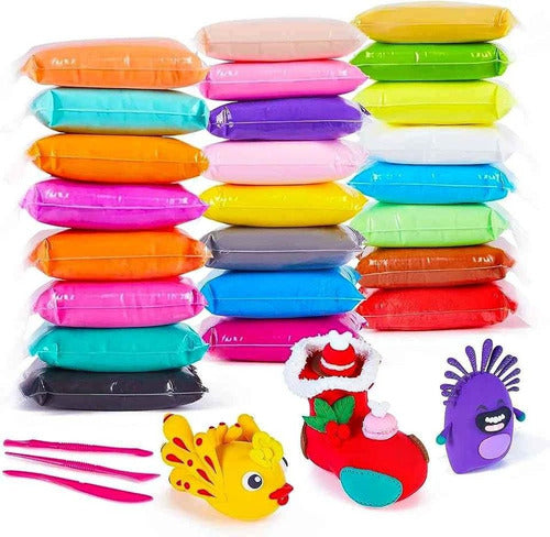 Pack of 12 Slime Clay Elastic Clay Souvenir Toy in Assorted Colors 0