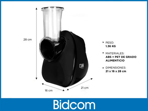 Gadnic Multirallador Rebanador 4 Intercambiables Cuchillas 4