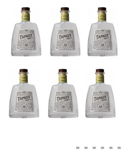 Pisco Casa Tapaus 500 Ml X6 Zetta Bebidas 0