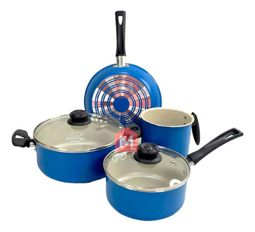 Jovifel Italian Cookware Set 6 Pieces 0