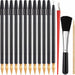 Tatuo 27 Pieces Scratch Tools Set With Scratch Color Pen Stick Scraper Black Brush For Art Paper Painting 0