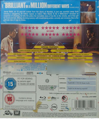 Blu-ray Slumdog Millionaire - Importado & Lacrado 1