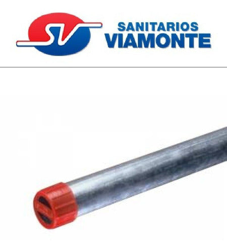 Caño 3/4 Galvanizado X 6.40 Mts 1