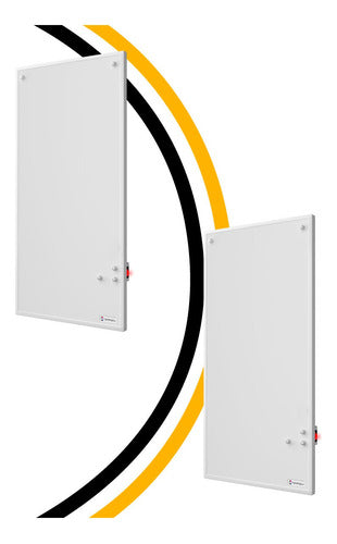 Temptech Combo Estufa Electrica Panel Calefactor 250w X 2 Unidades 0