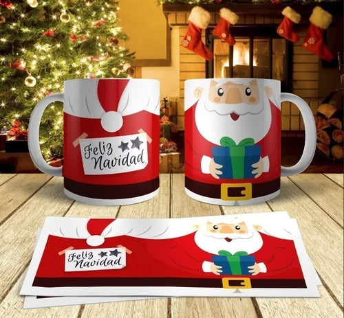 Jaco 80 Sublimation Templates for Mugs - Christmas Designs 0