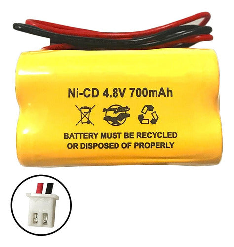 ~? Batería Hawk (paquete De 5) Daa700mah4.8v Bl93nc487 Daa70 2