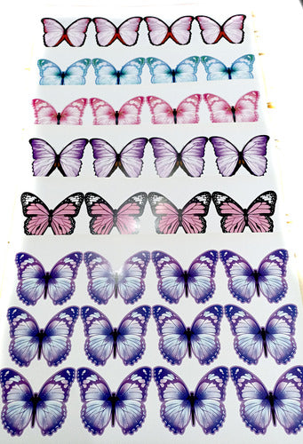 Para Vos 175 Paper Butterflies for Cake & Cupcake Decoration Lot 0