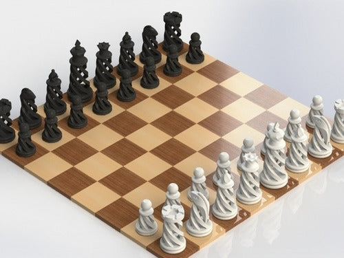 Fandominio Custom 3D Printed Chess Pieces 0