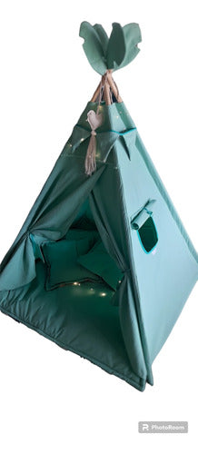 Casita Azul Tienda de Tepees Tipi Tepee Premium Tussor, Reversible! Calidad Superior 5