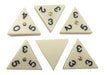 Juego Triomino De Mesa 56 Fichas Domino Triangular Bisonte 1