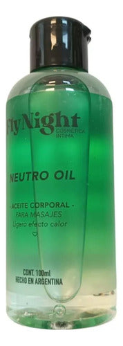 Fly Night Extra Neutro Massage Oil 100ml Lubricant 1