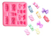 Fun Style Design Silicone Mold for Bows and Candy Cold Porcelain 0