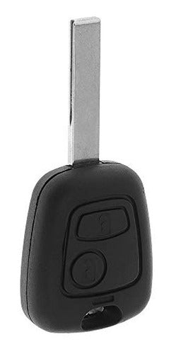 Car Key Case Peugeot 206 207 307 Partner 2 Button HU83 0