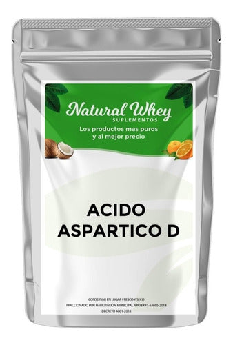 Natural Whey Suplementos Ácido D Aspártico 20 Gr 0