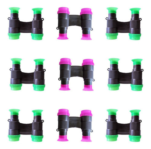 Cotillon Luminoso Mi Souvenir 10 Toy Binoculars Party Favors Piñata 0