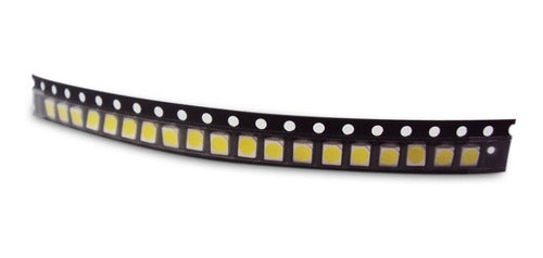 Demasled Pack of 100 SMD 3528 Cool White 6000K LED 35mm 1