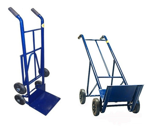 TR Folding Cart for Packages with 4 Reinforced Wheels (200kg Capacity) 0