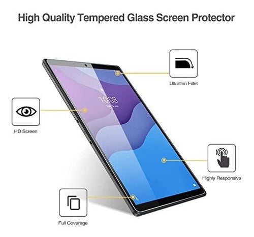 ProCase Protector De Pantalla Para Lenovo Tab M10 Hd 2nd Gen 3