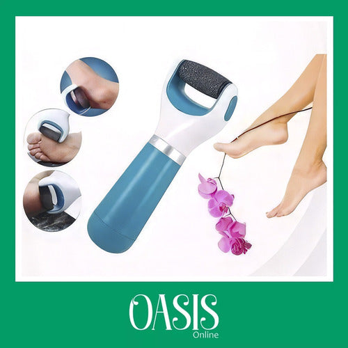 Oasis Wireless USB Foot Exfoliator + 3 Replacement Heads 6