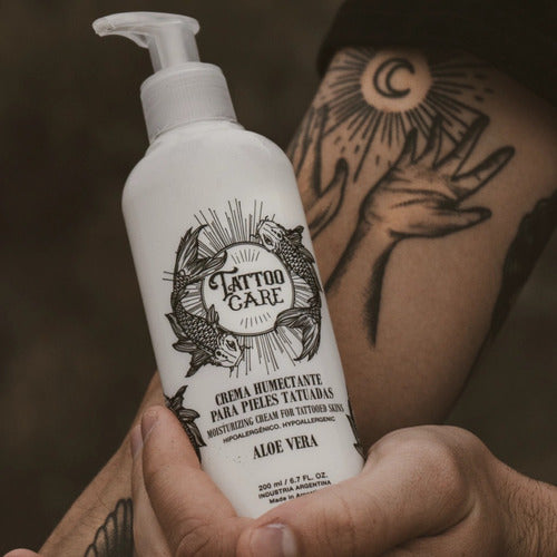 Tatto Care Antibacterial Liquid Soap and Tattoo Care Cream Kit 4