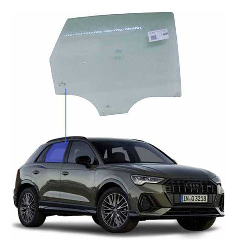 Vidro Porta Traseira Direita Audi Q3 2019 A 2022 0