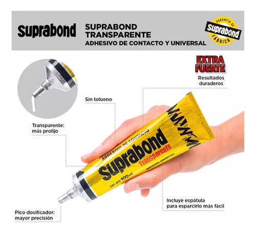 Suprabond Transparent Contact Adhesive 100ml 1