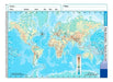 5 Mapas Escolares Planisferio  N°5 División Físico Político 0