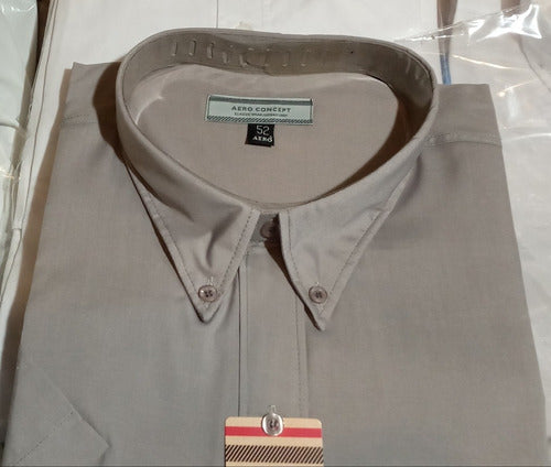 Short-Sleeve Shirt with Pocket - Sizes 56 to 60 - Aero 20