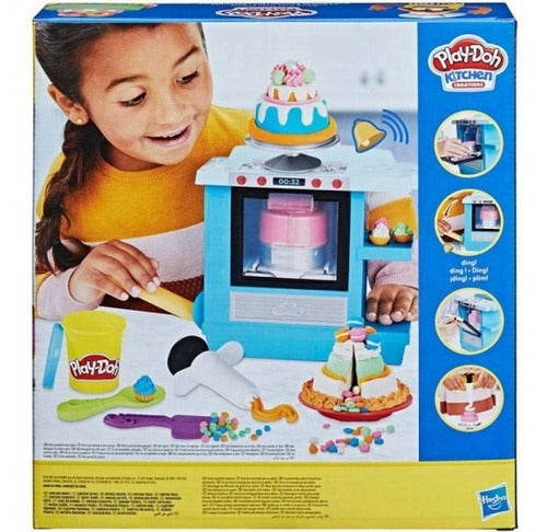 Play-Doh Set Masa Play Doh Hasbro Gran Horno De Pasteles 5 Potes 3