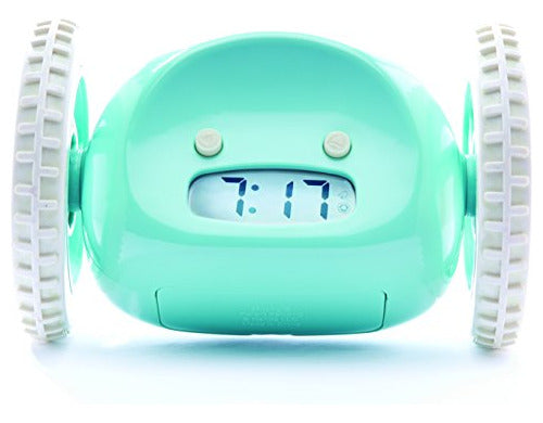 Clocky Reloj Despertador Ruedas Aqua 0