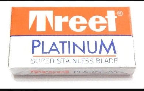 Treet Platinum X 10 Stainless Steel Razor Blades 3